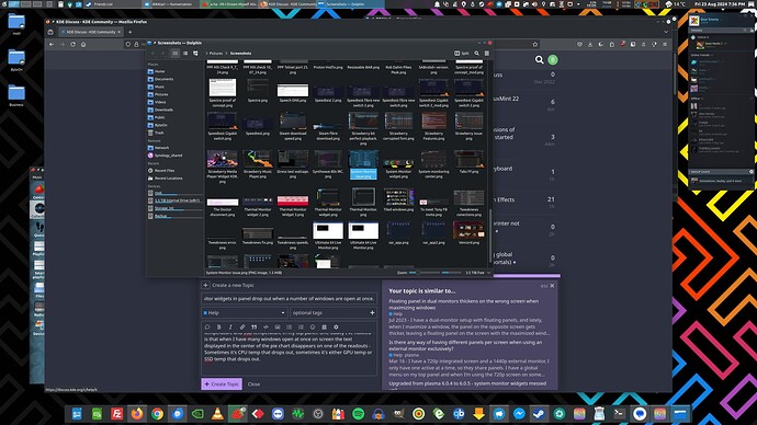 System Monitor Widget 2