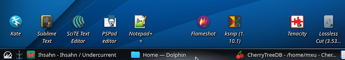 KDE taskbar problem