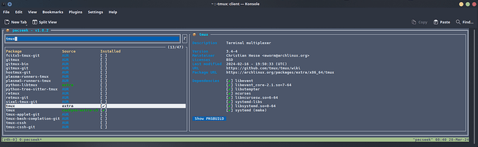 tmux