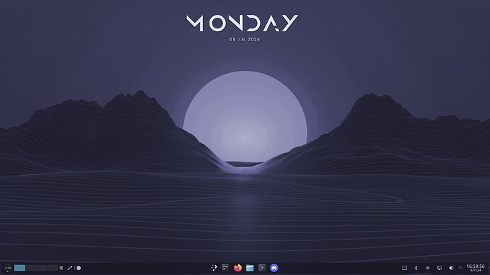 Plasma desktop