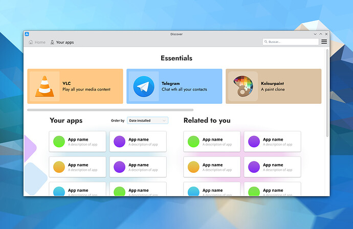 Discover redesign home