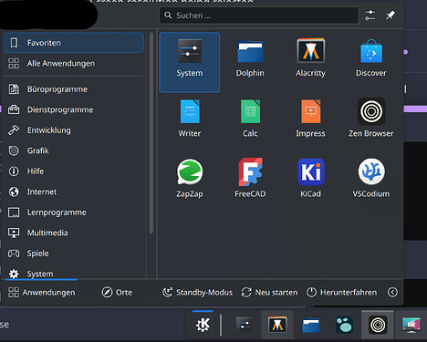 Picture 1: Start Menu