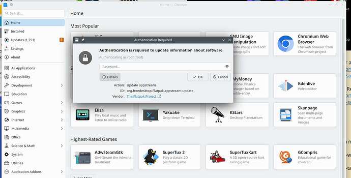 Discover password prompt when opening app_Screenshot_20251102_081359