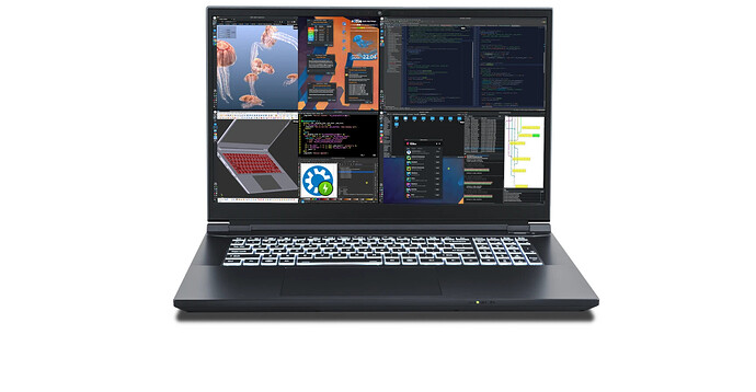 Check out KDE software running on heavy duty hardware