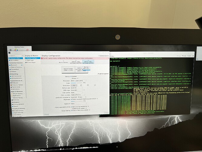 Display-Configuration