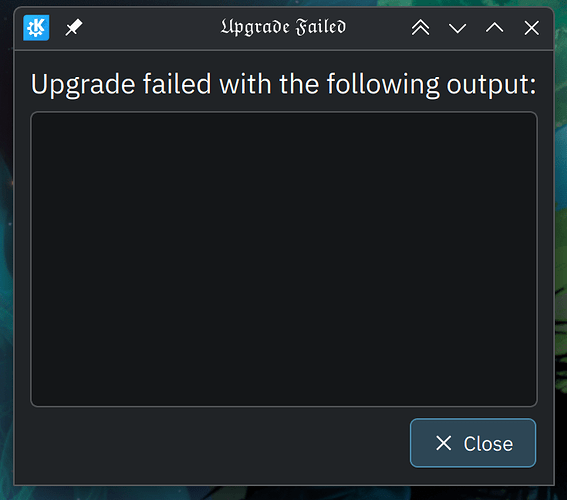 upgrade_failed