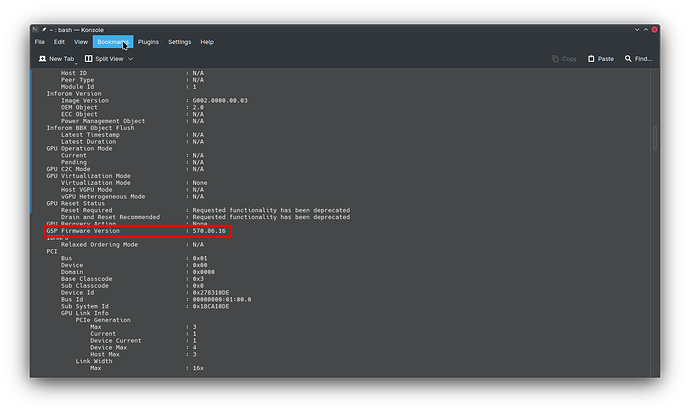 GSP Firmware