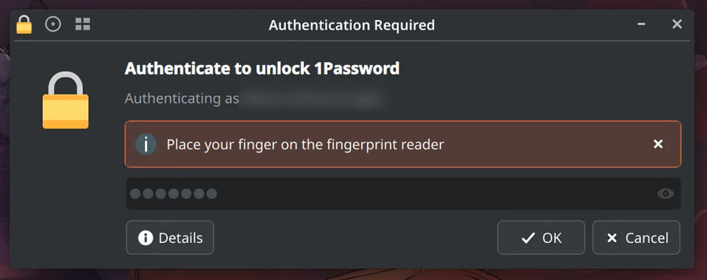 Auth Dialog and Fingerprint - Help - KDE Discuss