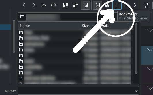 kdenlivebookmark Bug